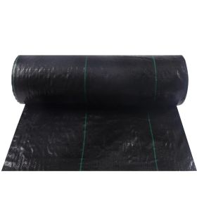6ft*50ft Woven Weed Control Sheet, Breathable And Durable, Garden Ground Cover For Gardens/Vegetable Gardens (Option: 6ft50ft)